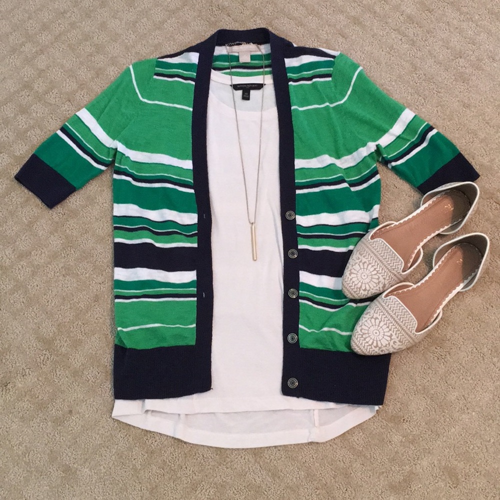 Like New 1/4 Sleeve Cardigan